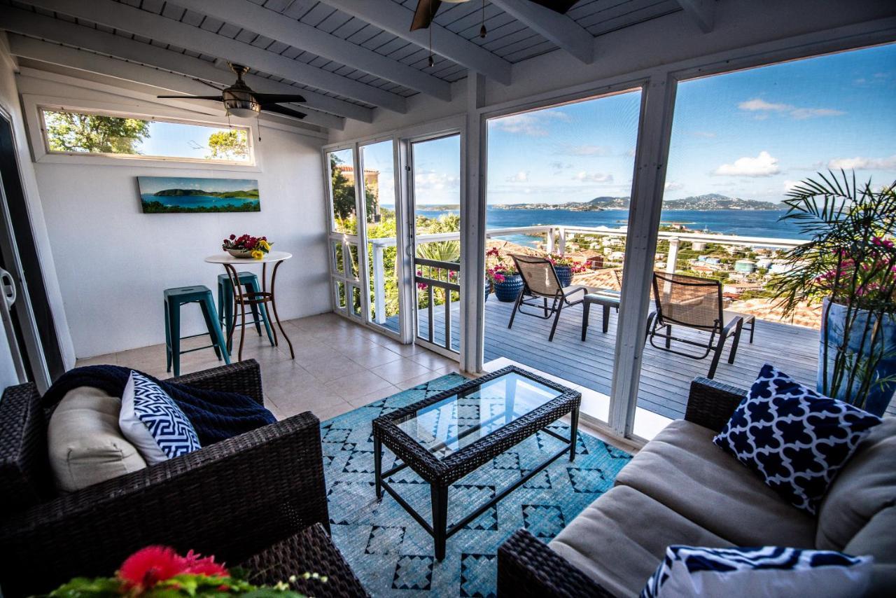 Beautiful Honeymoon Suite At Sunset Serenade Cruz Bay Exterior photo